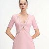 FEMININITY - ĐẦM HỒNG NGẮN - Image 5