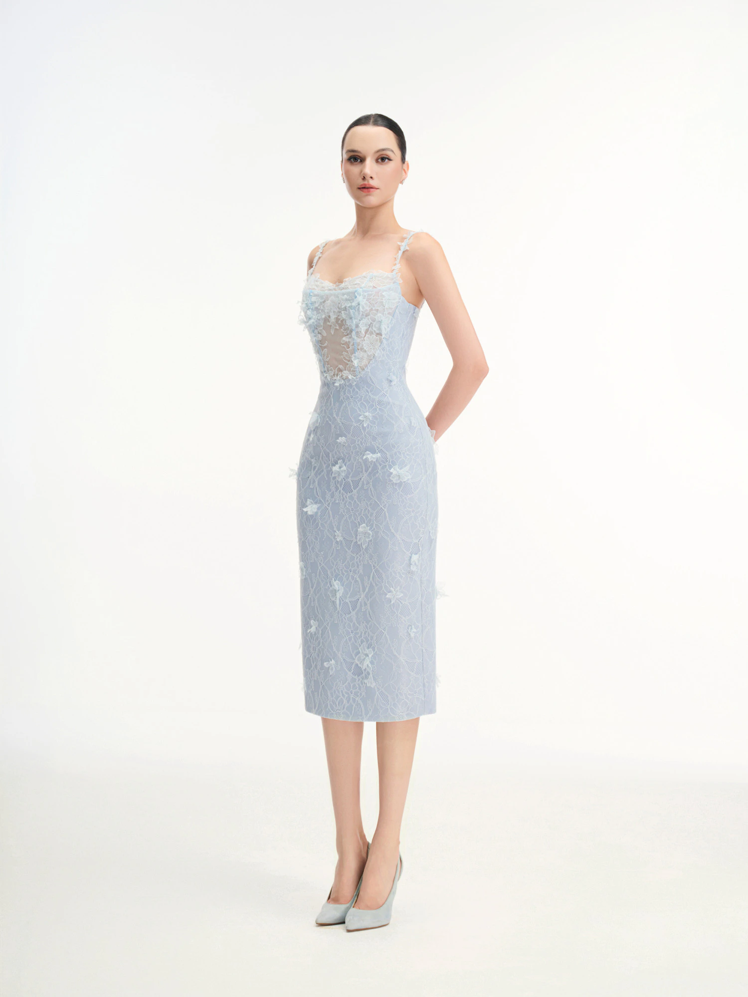 FEMINITY – Đầm Xanh Body