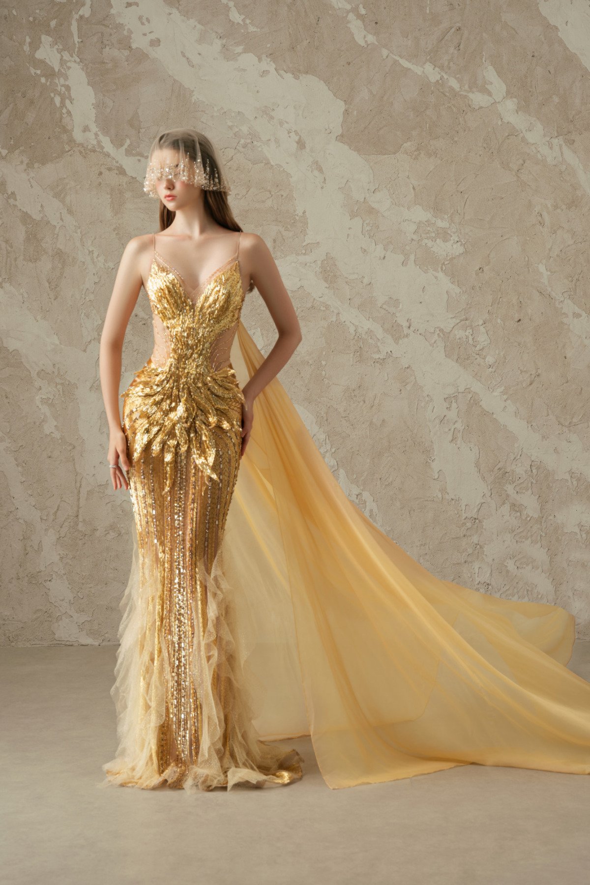 GOLDEN PHOENIX GOWN