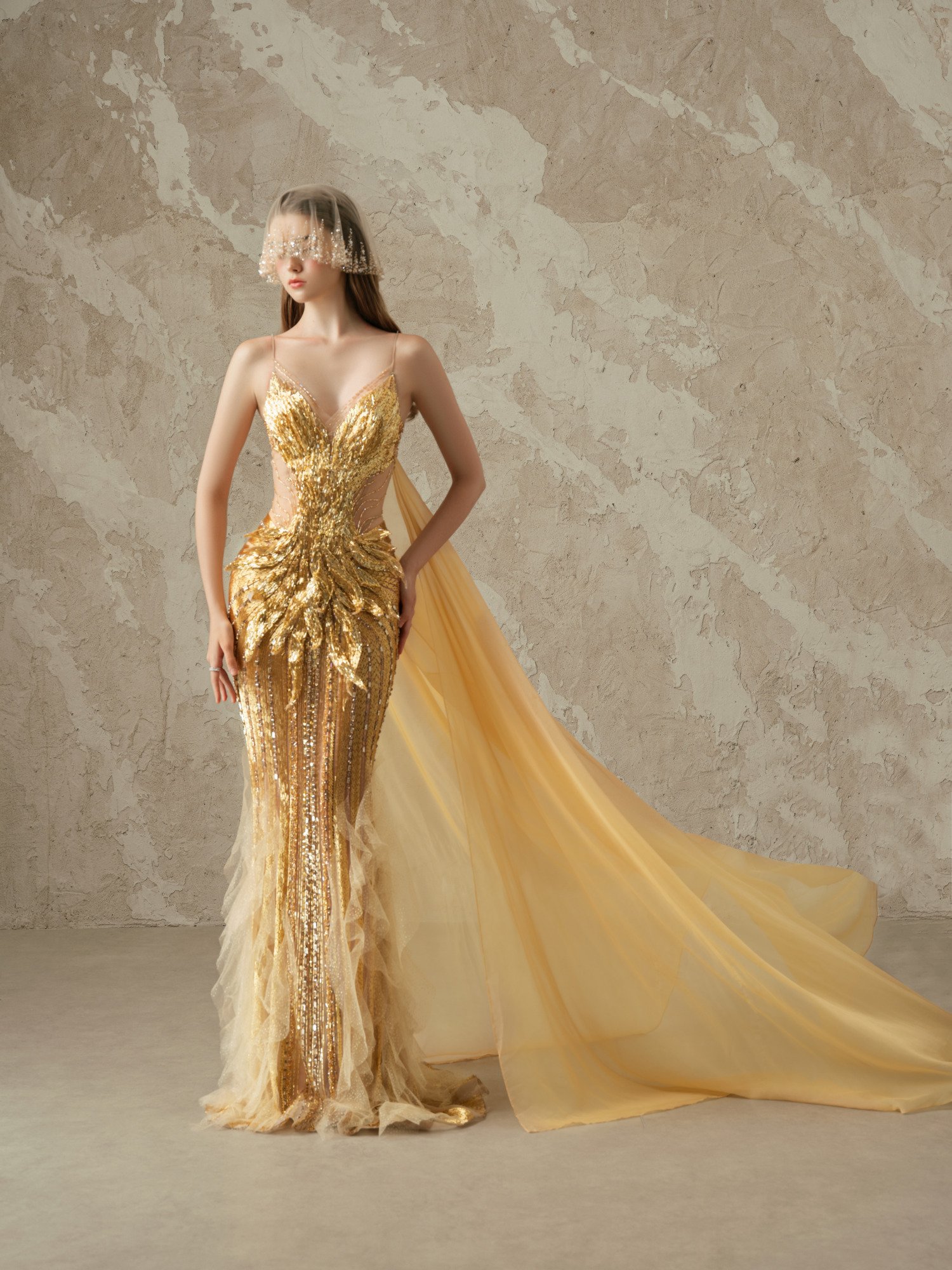 GOLDEN PHOENIX GOWN
