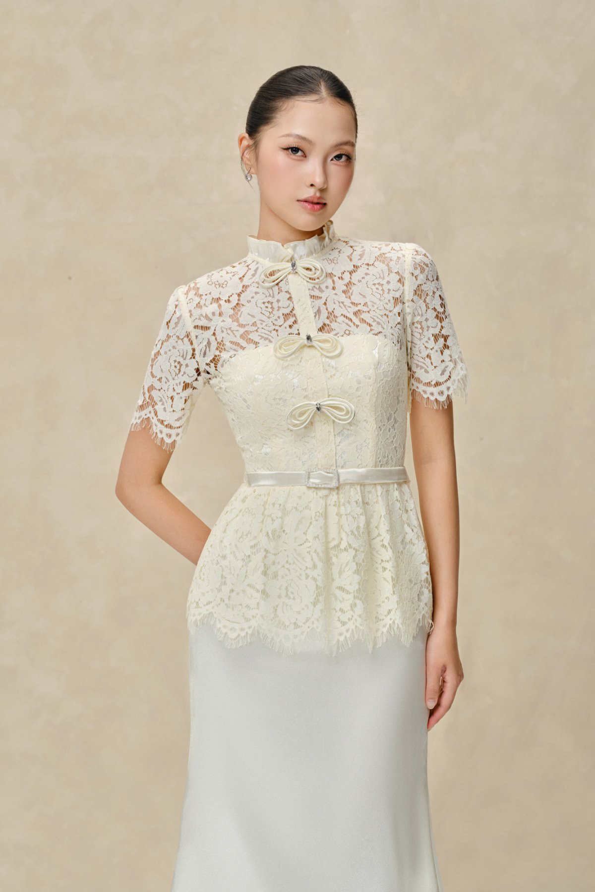 White Lace Dress