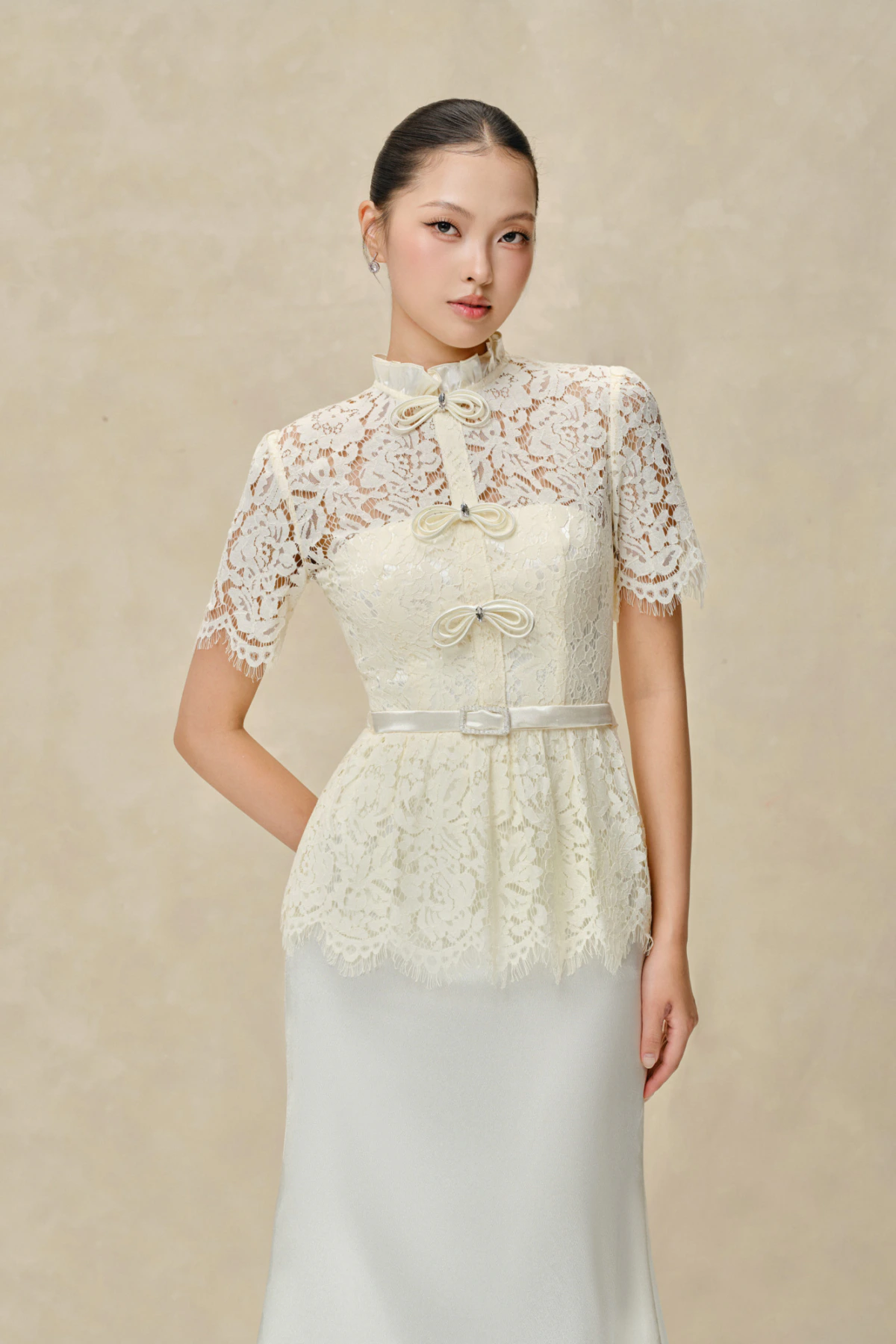 White Lace Dress
