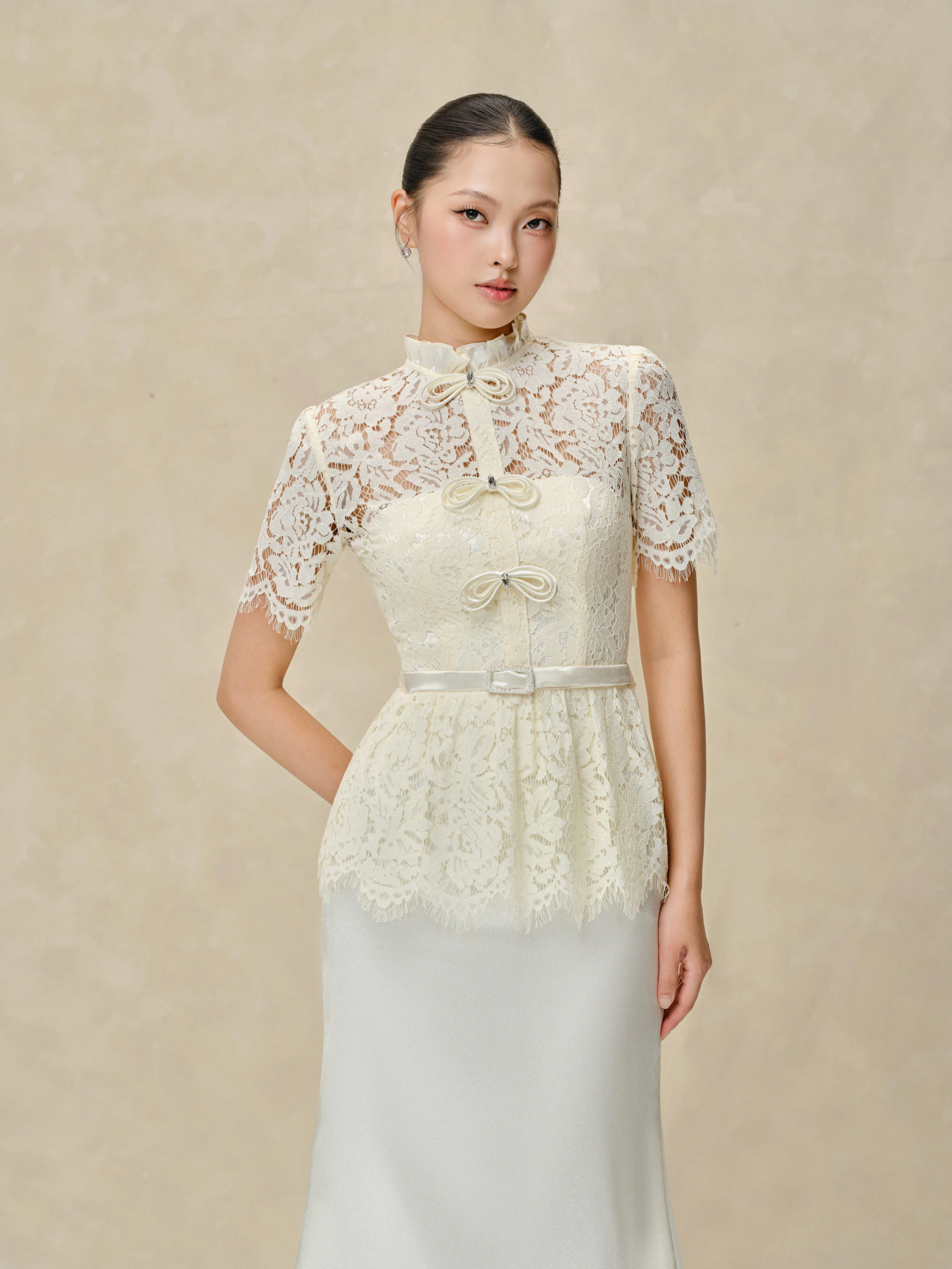 White Lace Dress