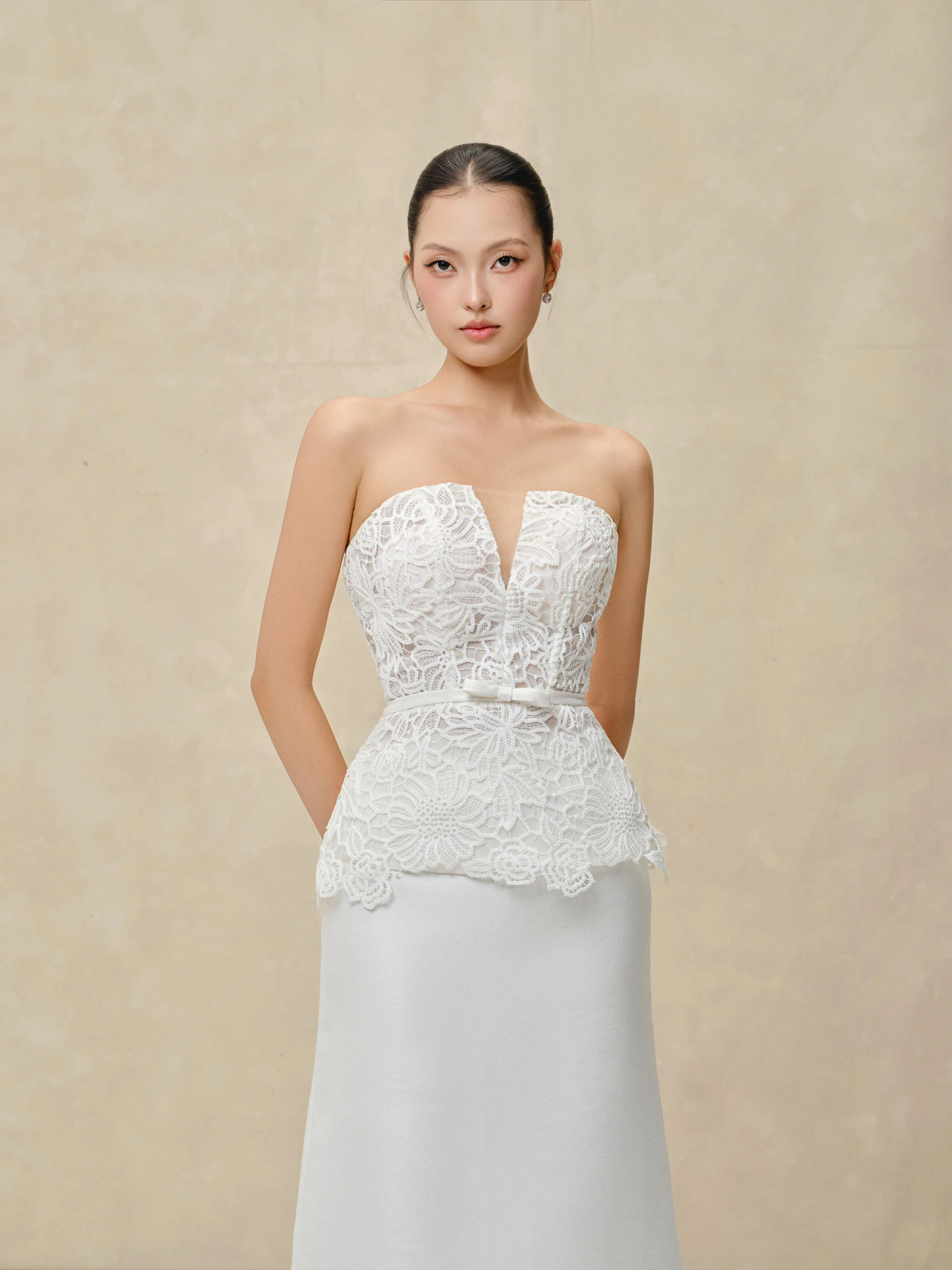 Set váy corset ren hoa - Image 5