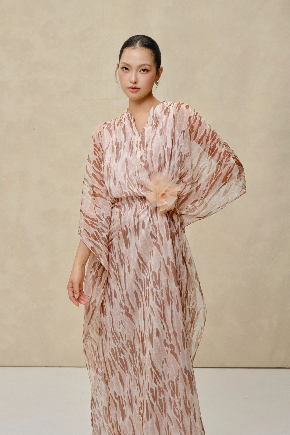 Kaftan Nude Dress