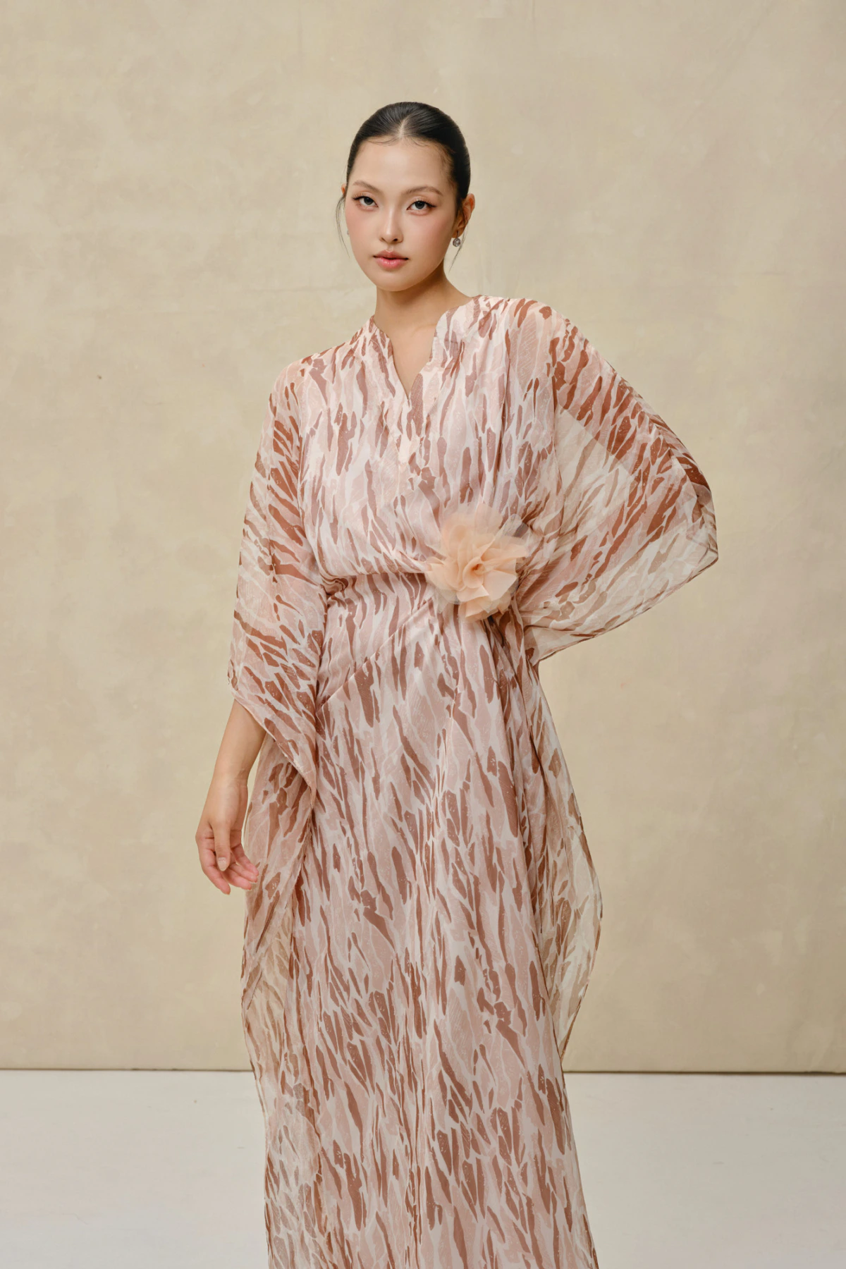 Kaftan Nude Dress